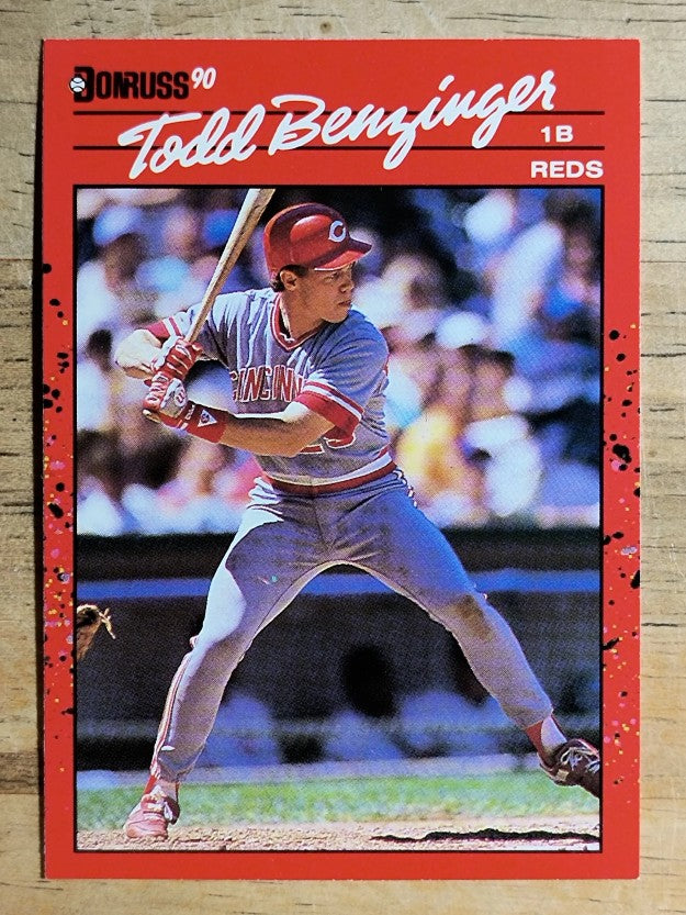 1990 Donruss #257 Todd Benzinger