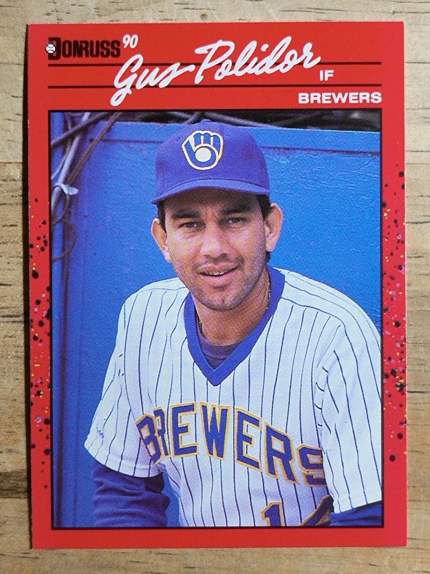 1990 Donruss #412 Gus Polidor