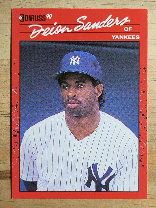 1990 Donruss #427 Deion Sanders