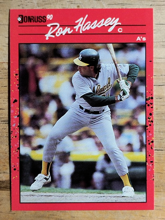 1990 Donruss #450 Ron Hassey
