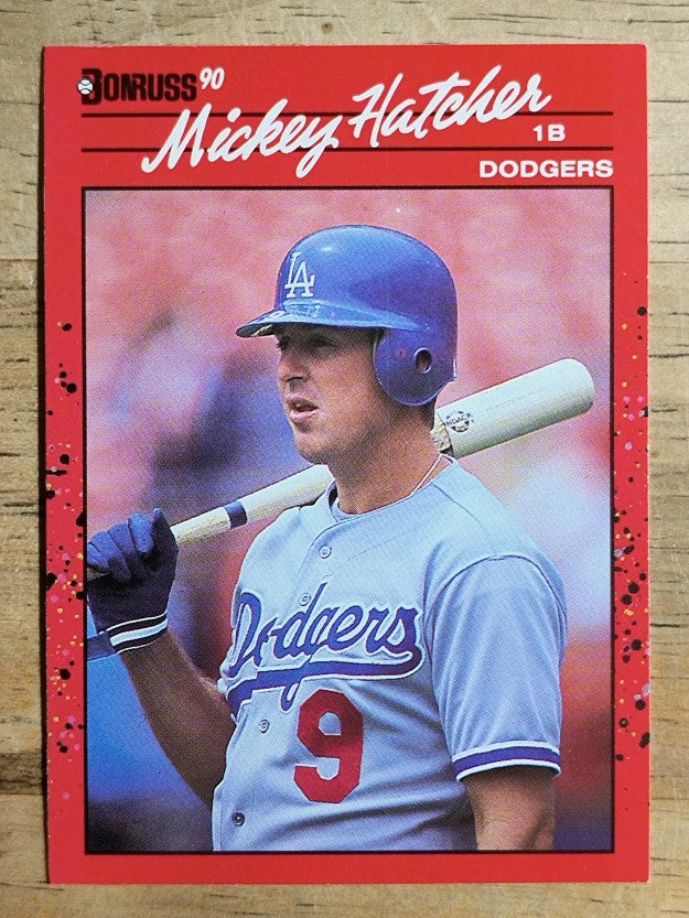 1990 Donruss #439 Mickey Hatcher