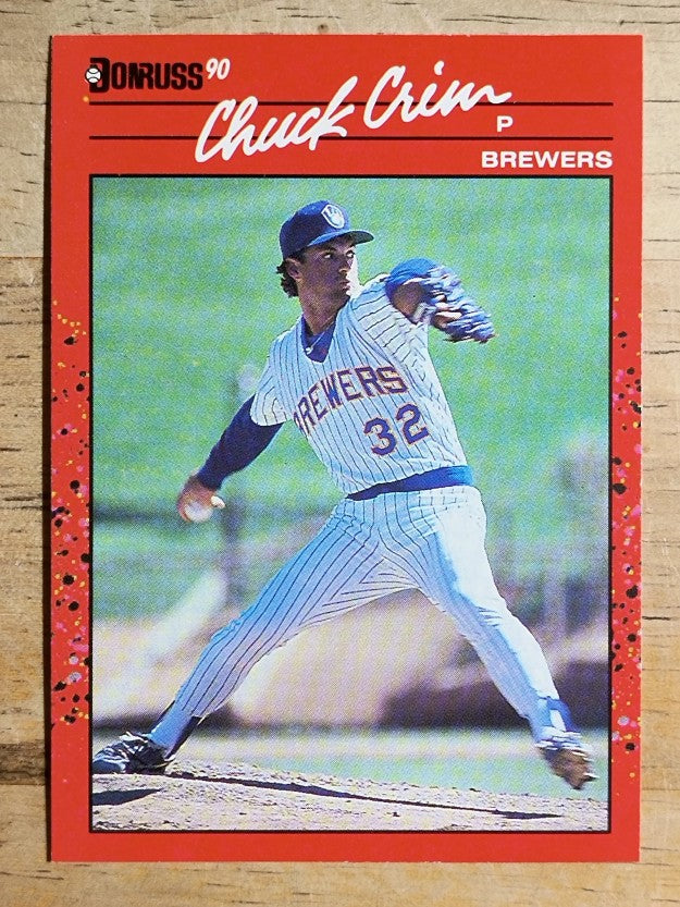 1990 Donruss #221 Chuck Crim