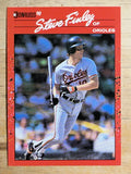 1990 Donruss #215 Steve Finley