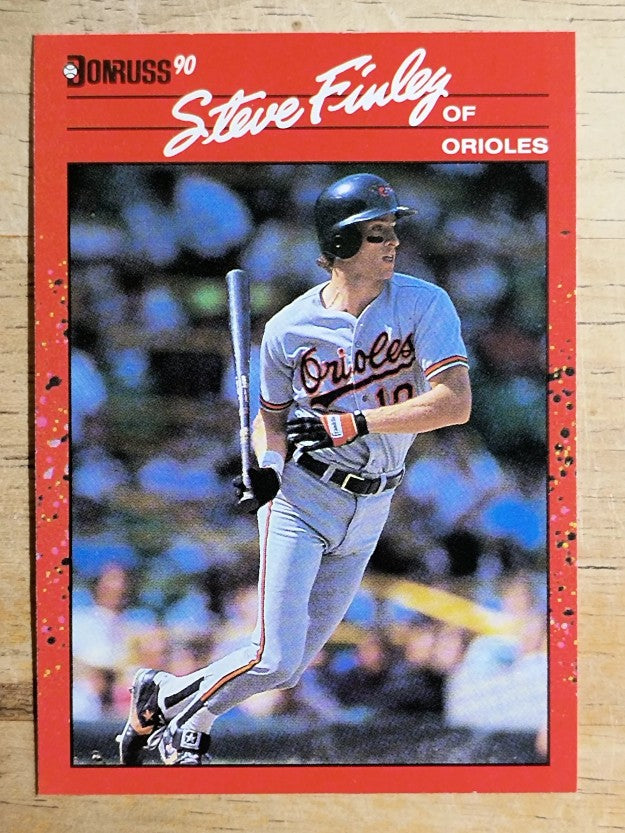 1990 Donruss #215 Steve Finley