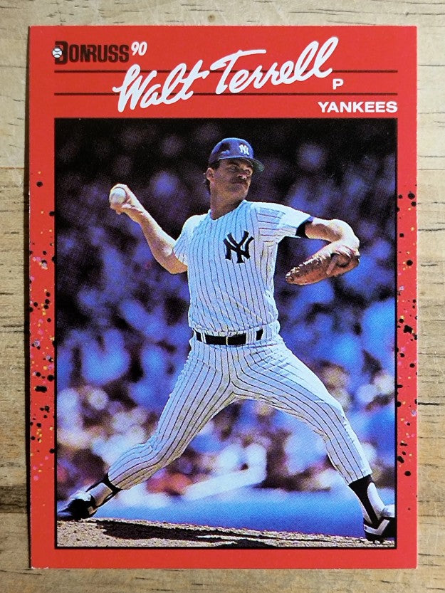 1990 Donruss #309 Walt Terrell