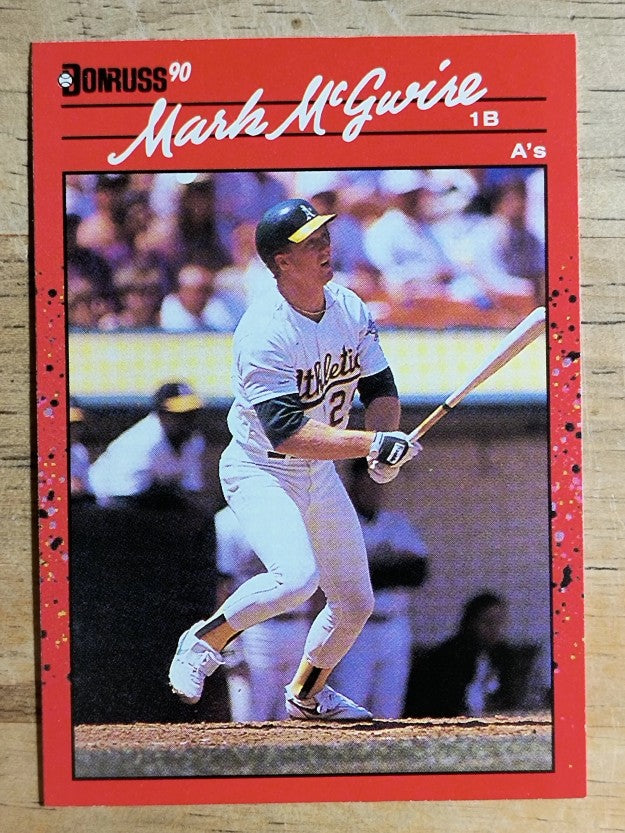 1990 Donruss #185 Mark McGwire