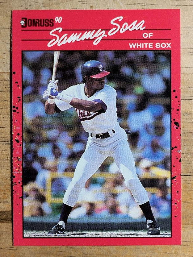 1990 Donruss #489 Sammy Sosa RC