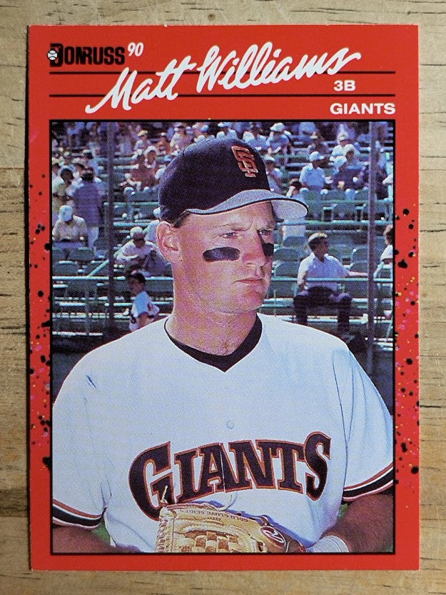 1990 Donruss #348 Matt Williams