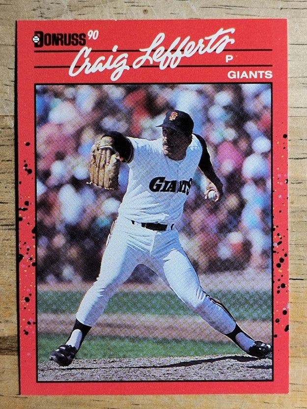 1990 Donruss #376 Craig Lefferts