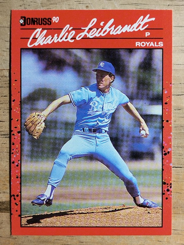 1990 Donruss #208 Charlie Leibrandt