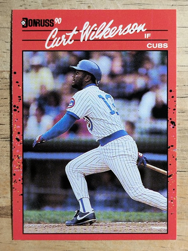 1990 Donruss #608 Curt Wilkerson DP