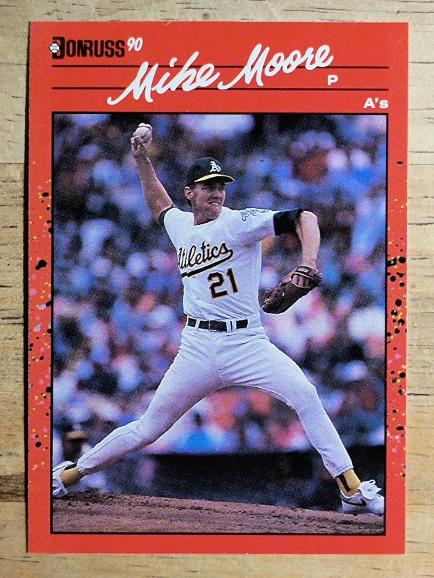 1990 Donruss #214 Mike Moore