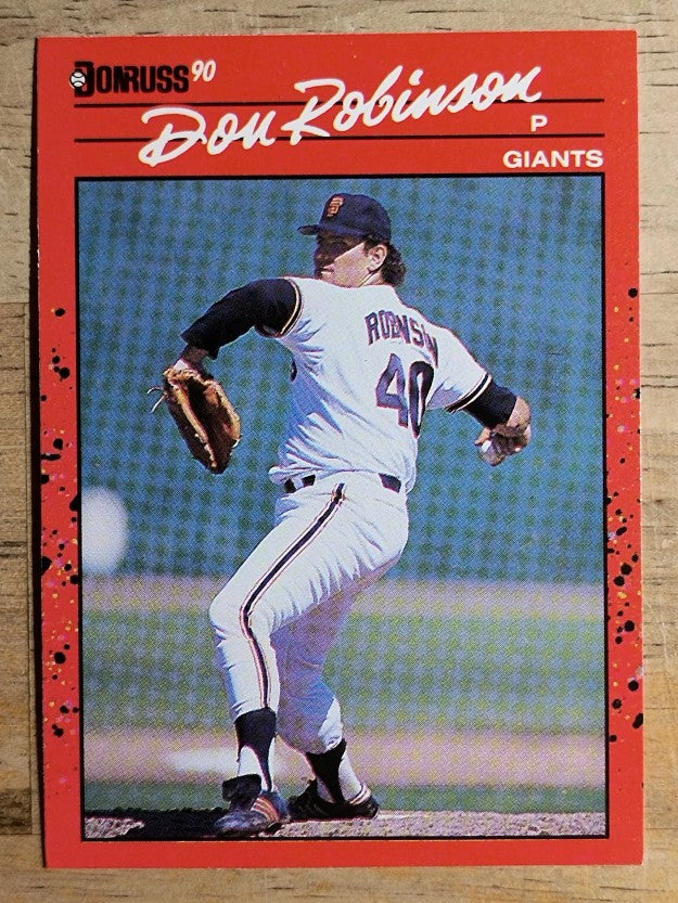 1990 Donruss #258 Don Robinson
