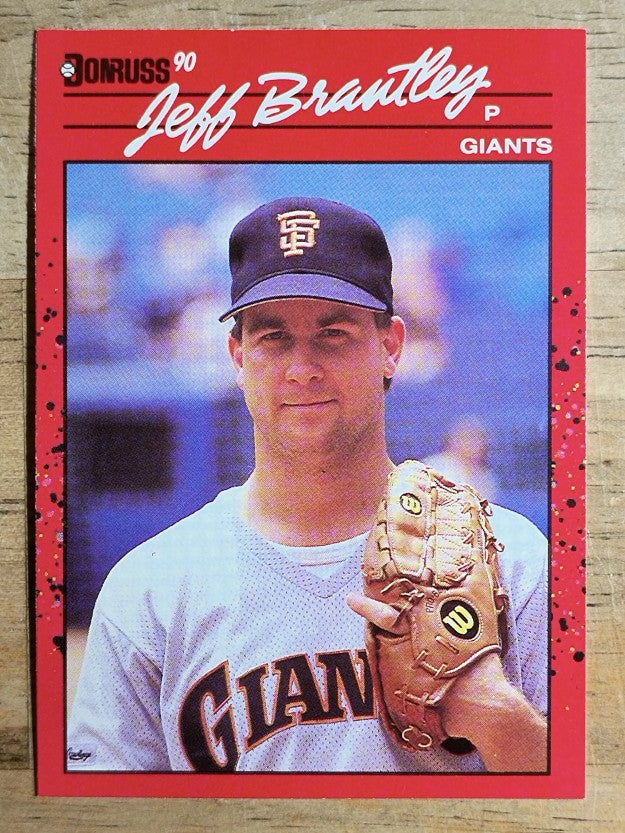 1990 Donruss #466 Jeff Brantley
