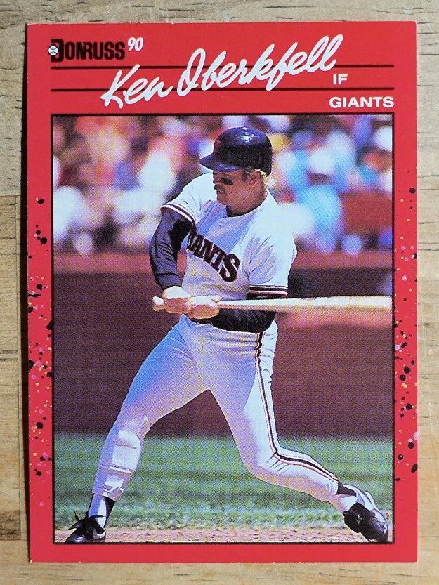 1990 Donruss #494 Ken Oberkfell