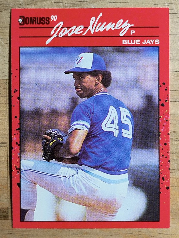 1990 Donruss #467 Jose Nunez