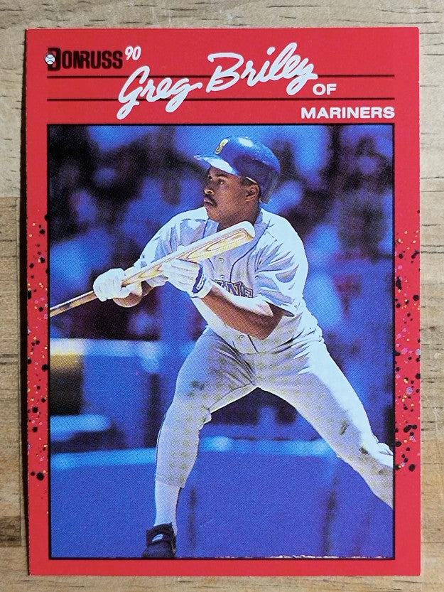 1990 Donruss #463 Greg Briley