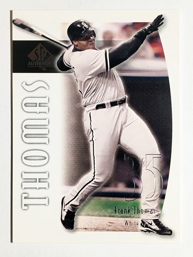 2002 SP Authentic #34 Frank Thomas