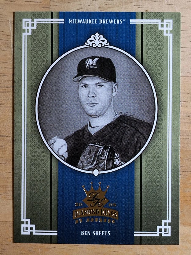 2005 Diamond Kings B/W #124 Ben Sheets