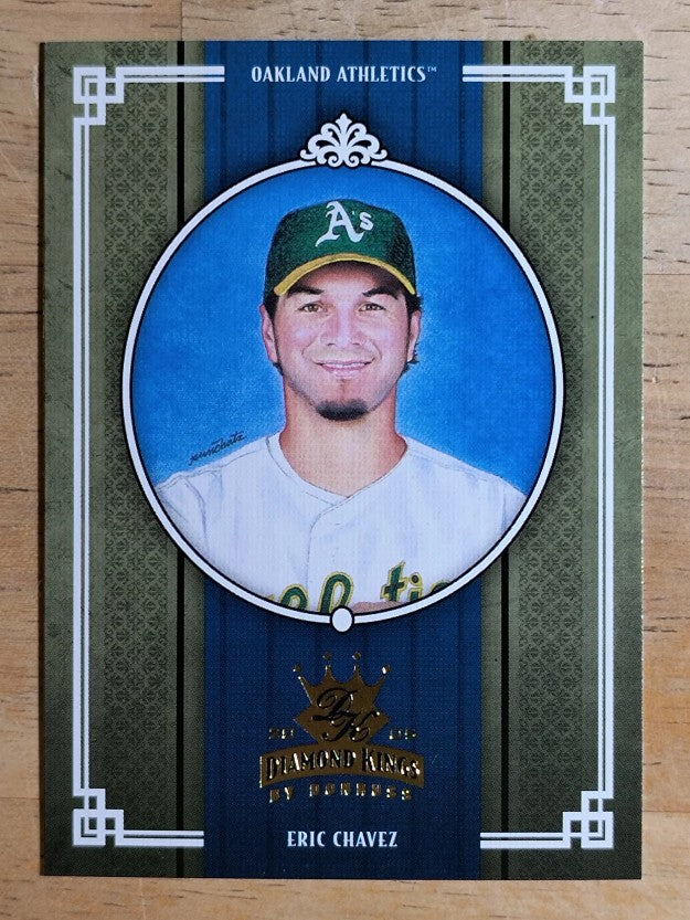 2005 Diamond Kings #380 Eric Chavez