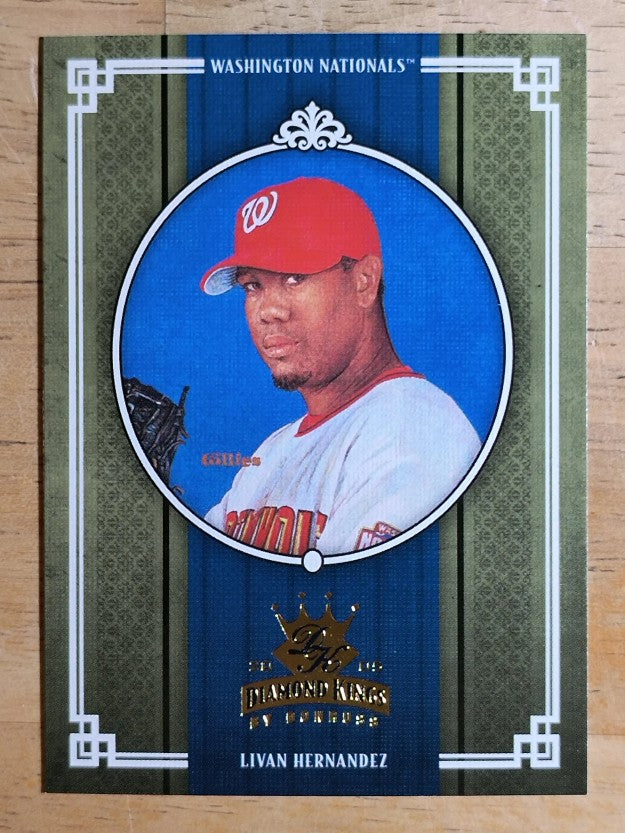 2005 Diamond Kings #414 Livan Hernandez