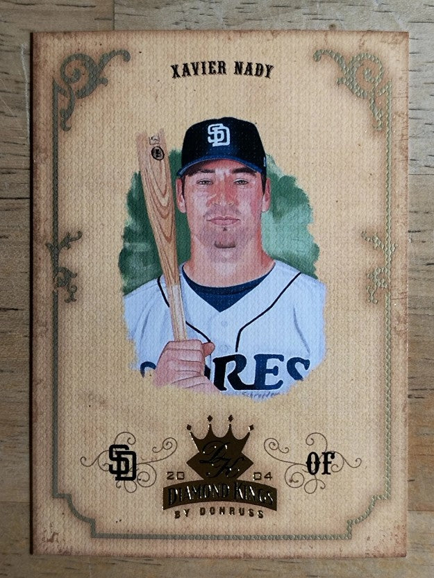 2004 Diamond Kings #72 Xavier Nady