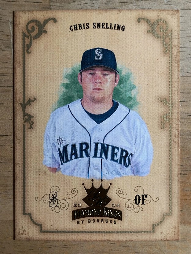 2004 Diamond Kings #77 Chris Snelling