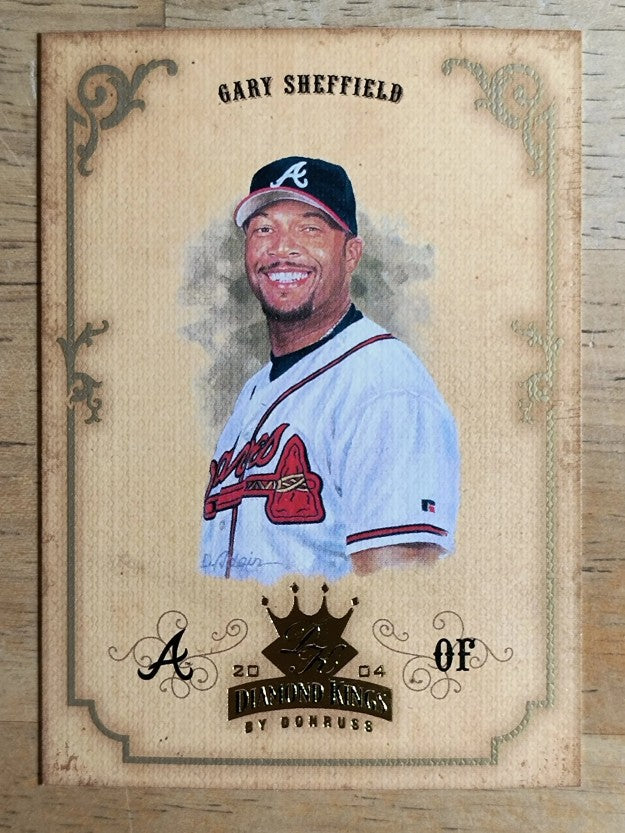 2004 Diamond Kings #82 Gary Sheffield