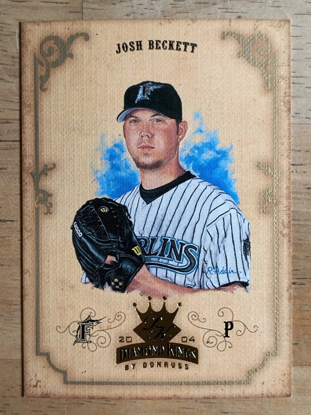 2004 Diamond Kings #8 Josh Beckett