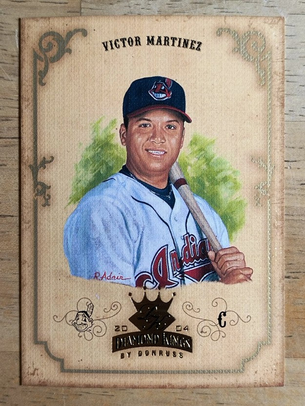 2004 Diamond Kings #6 Victor Martinez