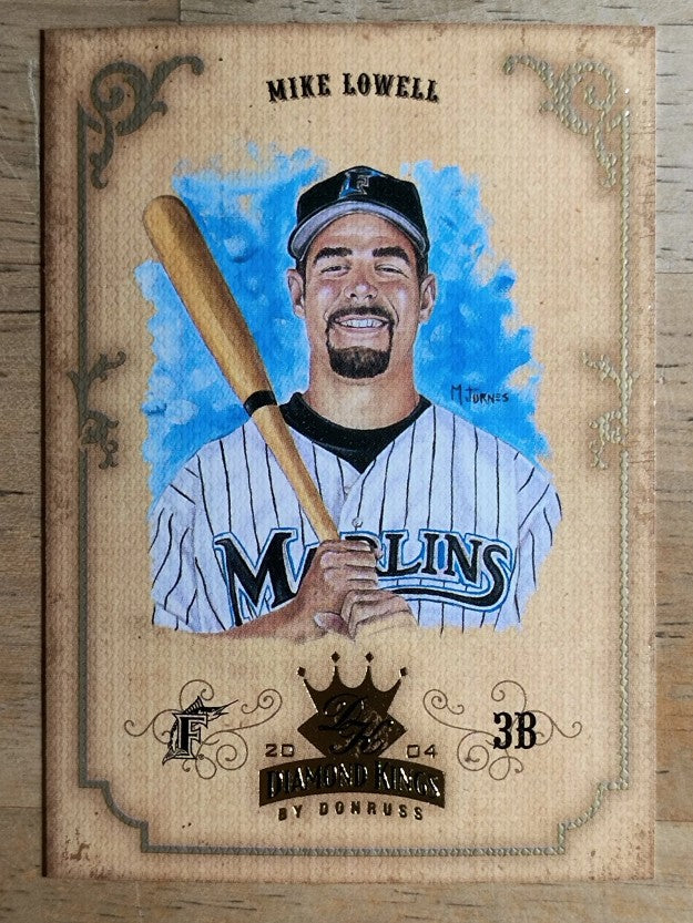 2004 Diamond Kings #149 Mike Lowell