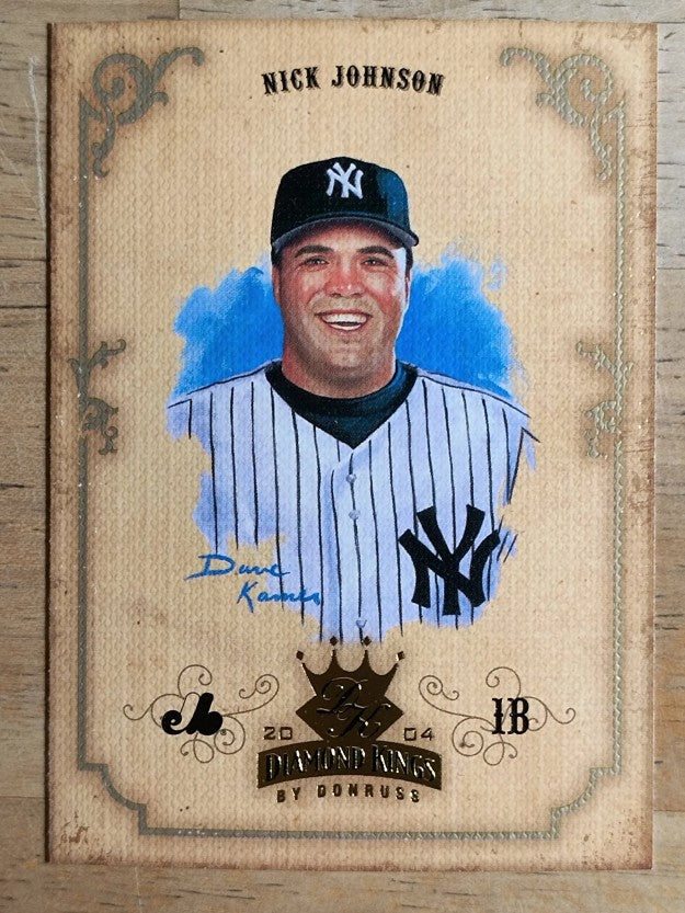 2004 Diamond Kings #119 Nick Johnson