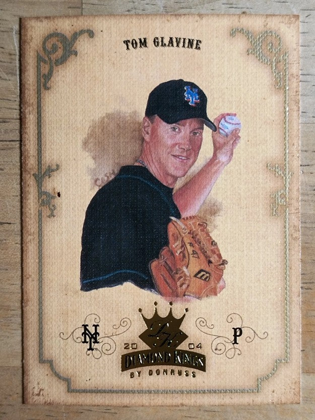 2004 Diamond Kings #120 Tom Glavine