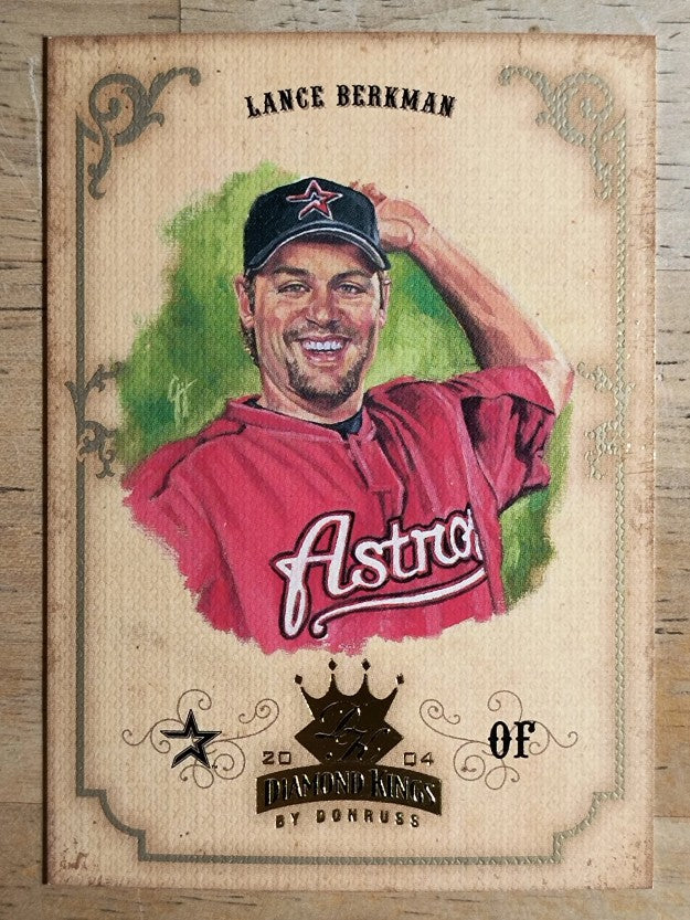 2004 Diamond Kings #45 Lance Berkman