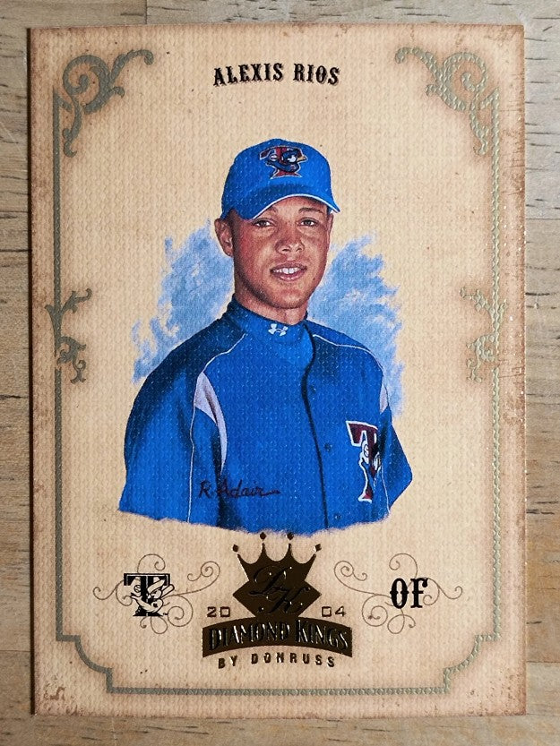 2004 Diamond Kings #51 Alexis Rios