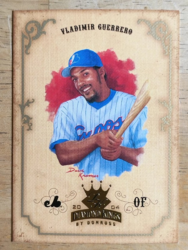 2004 Diamond Kings #49 Vladimir Guerrero