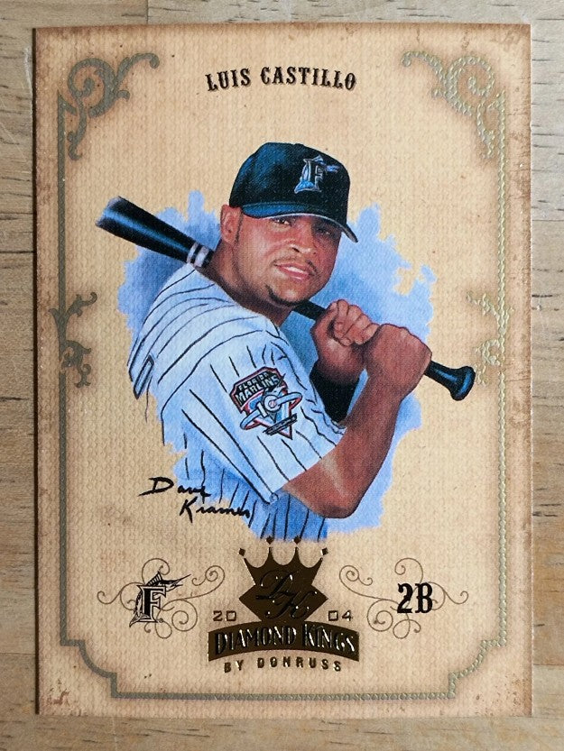 2004 Diamond Kings #130 Luis Castillo