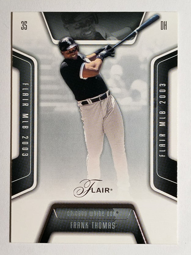 2003 Flair #85 Frank Thomas