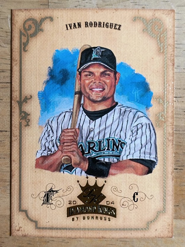 2004 Diamond Kings #99 Ivan Rodriguez
