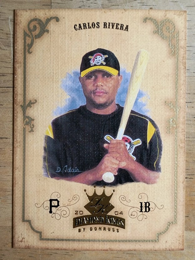 2004 Diamond Kings #91 Carlos Rivera