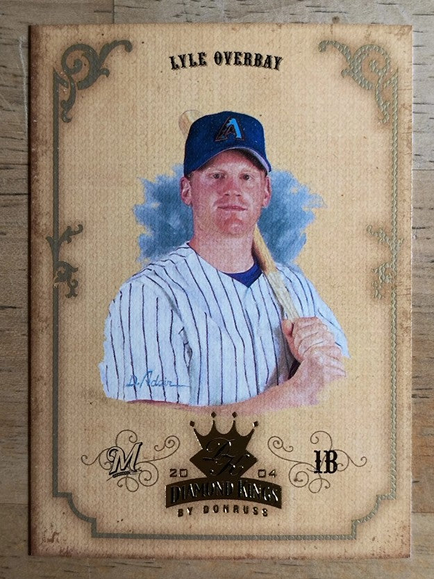 2004 Diamond Kings #101 Lyle Overbay