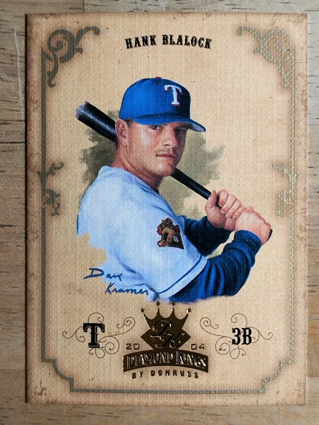 2004 Diamond Kings #109 Hank Blalock