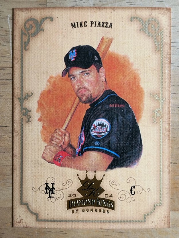 2004 Diamond Kings #50 Mike Piazza