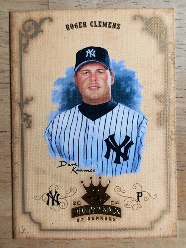 2004 Diamond Kings #105 Roger Clemens