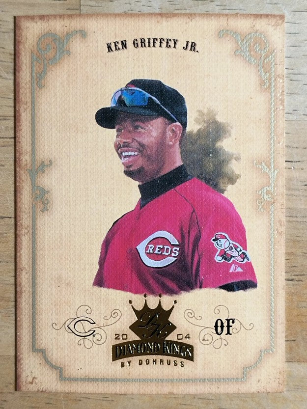 2004 Diamond Kings #95 Ken Griffey Jr.