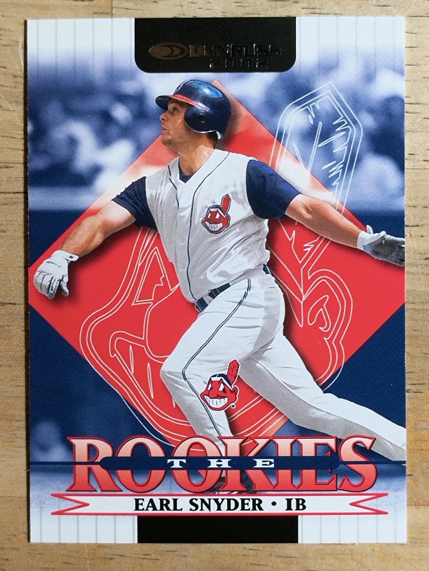 2002 Donruss Rookies #33 Earl Snyder RC