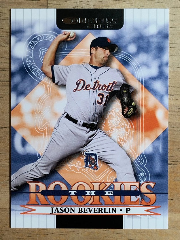 2002 Donruss Rookies #107 Jason Beverlin RC