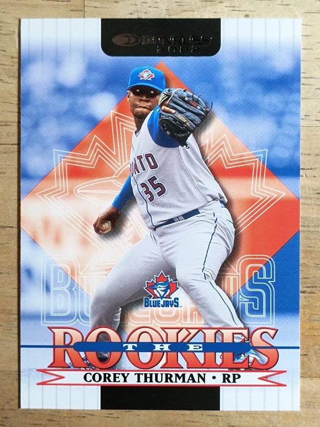 2002 Donruss Rookies #29 Corey Thurman RC