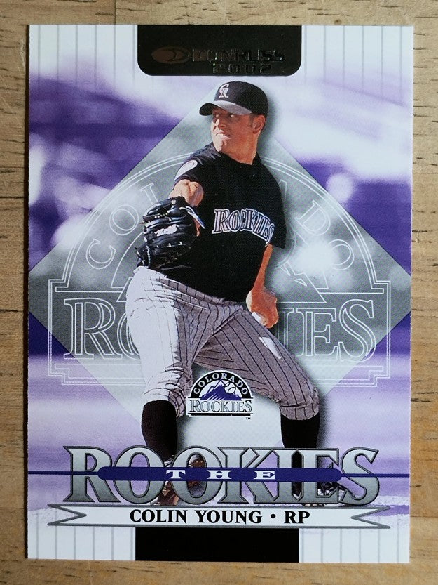 2002 Donruss Rookies #44 Colin Young RC