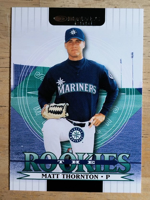 2002 Donruss Rookies #76 Matt Thornton RC